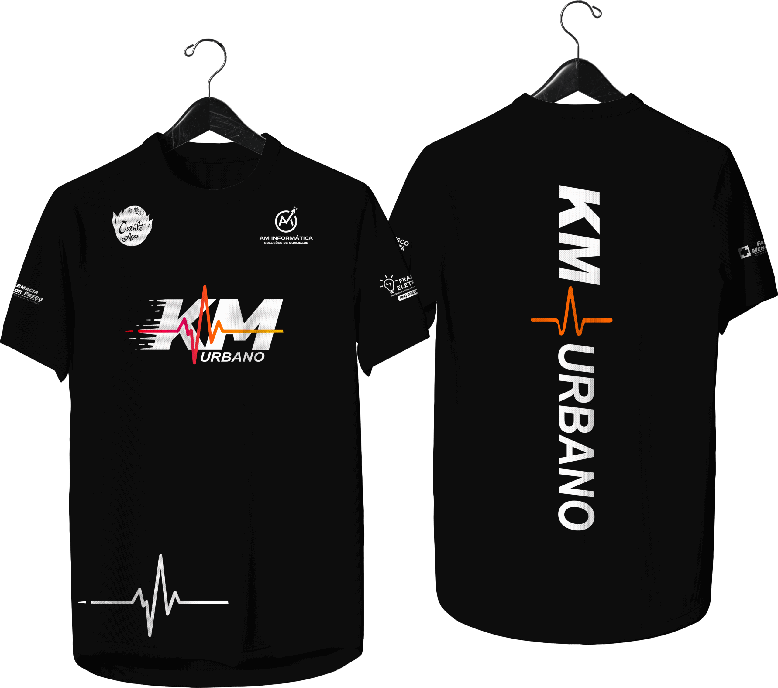 Camisa Poliamida KM Urbano - Preta