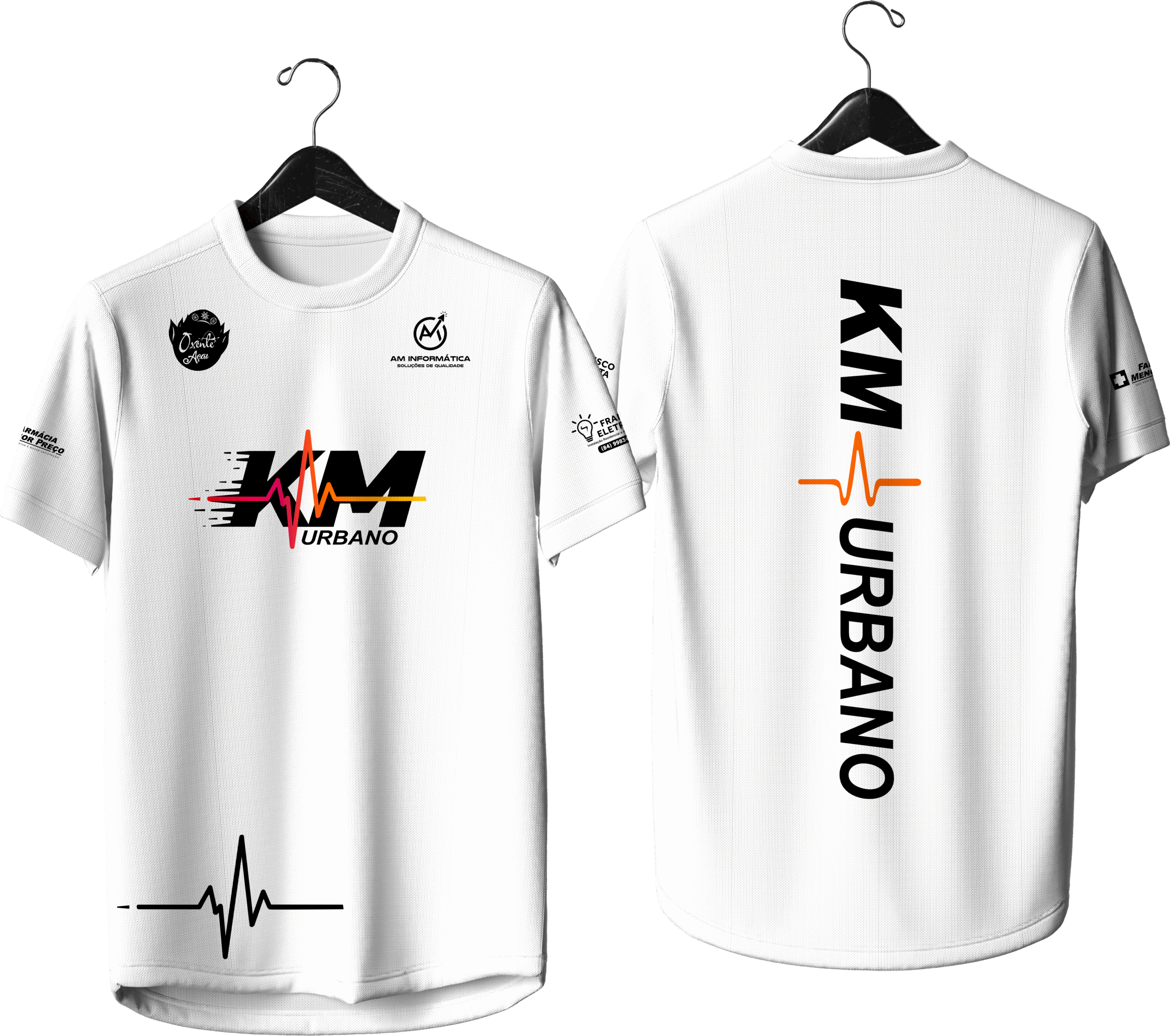 Camisa Poliamida KM Urbano - Branca